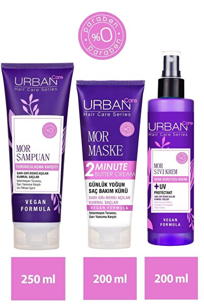 Urban Care Turunculaşma Karşıtı Mor Seri Saç Bakım Şampuanı-günlük Yoğun Saç ...