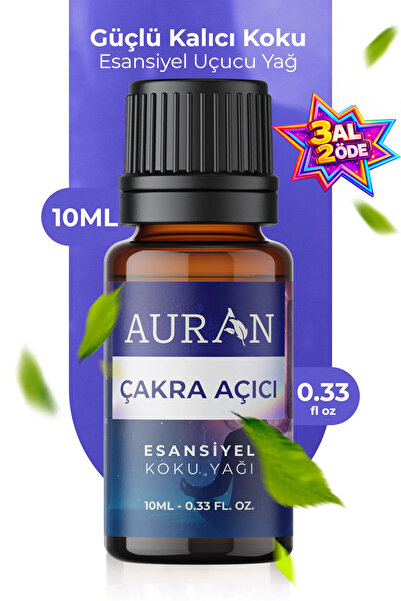 AURAN Çakra Açıcı Sinerji Karışım Esansiyel Uçucu Yağ Buhurdanlık Yağı Aromat...