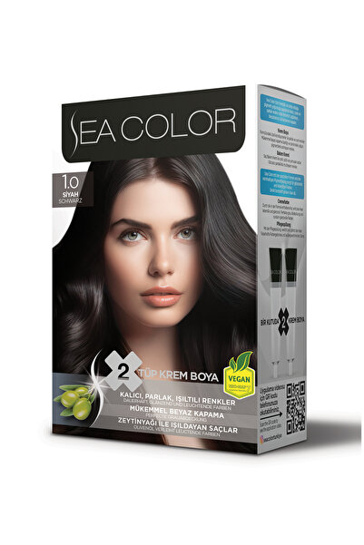 Sea Color Set Saç Boyası 1.0 Siyah