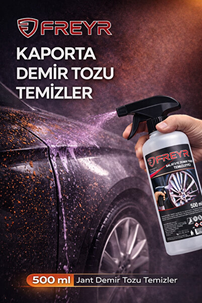 FREYR Demir tozu. Temizleyici, jant temizleyici Pas Sökücü ve Balata Tozu Giderici