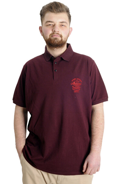 ModeXL Tricou polo pentru bărbați Mode XL, mărime mare, OCEAN JOURNEY 23319 P...