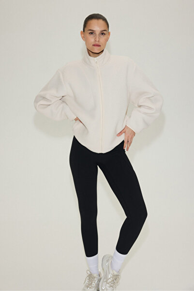 H&M Pelüş Spor Ceketi