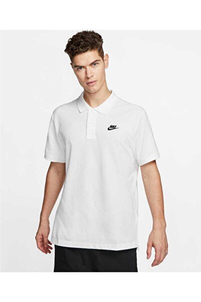Nike Cj4456-100 Polo Neck Men's Casual T-Shirt