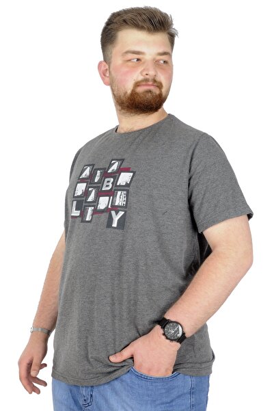 ModeXL Mode XL Plus Size T-Shirt Majica sa okruglim izrezom Kompleksni Grad 2...