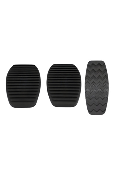 AYHAN PLASTİK مجموعة من 3 قطع من مطاط دواسات الفرامل والقابض والوقود لسيارات ...