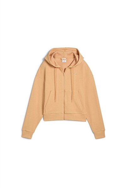 Puma Her Crop Full-Zip Hoodie