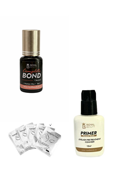 Royal Preparation Primer + Complete Bond Black Adhesive + 10 GIFT Patches