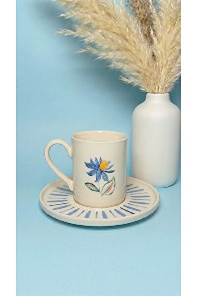 KÜTAHYA HOME Serena 6 Kişilik Porselen Fincan Takımı Özel Hediyelik Kutusuyla...