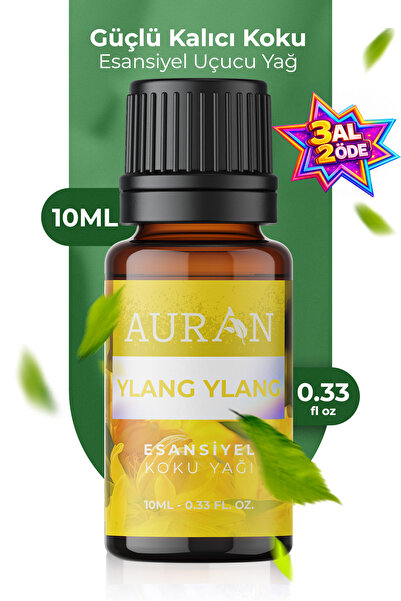 AURAN Ylang Ylang Esansiyel Uçucu Koku Yağı Buhurdanlık Yağı Difüzör Esansı H...