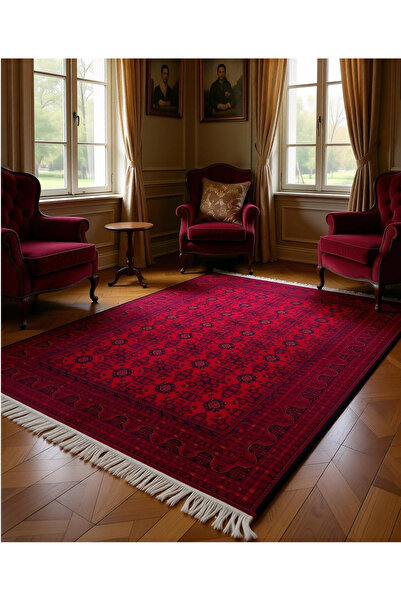 BLGHOME OTANTİK DESENLİ DEKORATİF KİLİM MODERN HALI