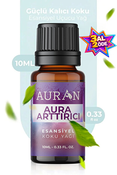 AURAN Aura Arttırıcı Sinerji Karışım Esansiyel Uçucu Yağ Buhurdanlık Yağı Aro...