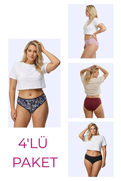 Newlilla 18006-8 4-пакет жіночих трусиків Bato