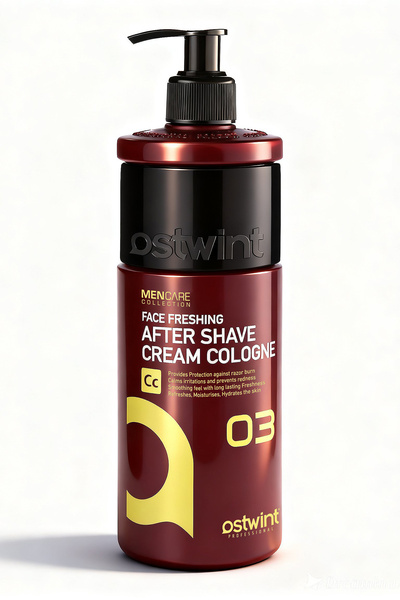 Ostwint After Shave Krem Tıraş Kolonyası No:3 Odunsu 400ml Nemlendirici Ferah...