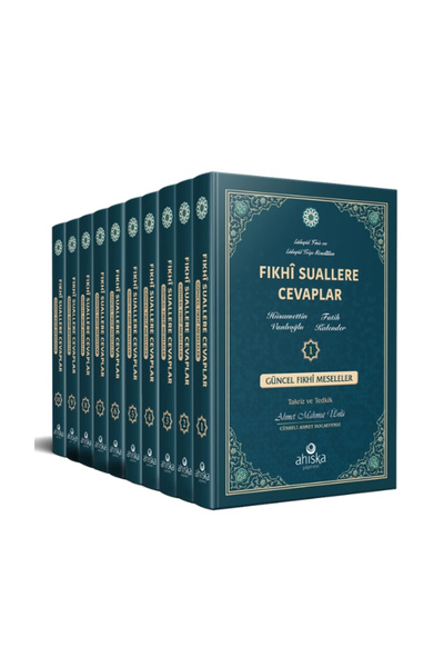 Ahıska Yayınevi Fıkhi Suallere Cevaplar 10 Cilt Takım
