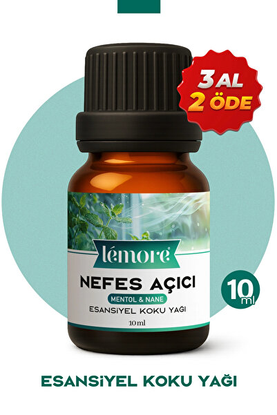 Lemore Nane Ve Mentol Esansiyel Uçucu Koku Yağı Buhurdanlık Yağı Difüzör Esan...