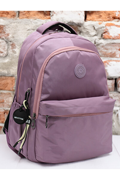 Bevitton Mürdüm Унисекс училищна чанта Водоустойчива материя Унисекс училищна...