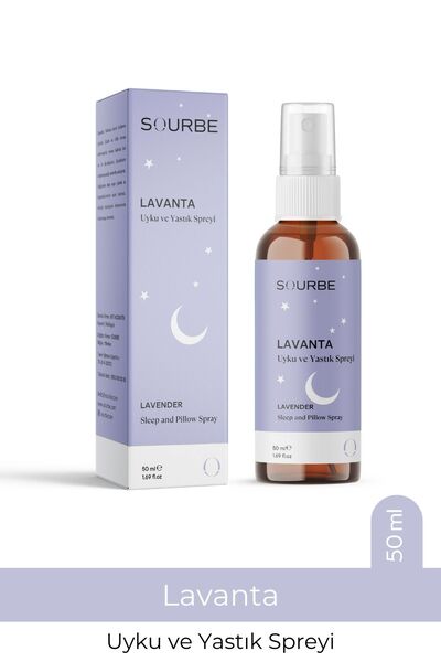 SOURBE Lavanta Uyku ve Yastık Spreyi Rahat Uyku Lavender Sleep And Pıllow Spr...