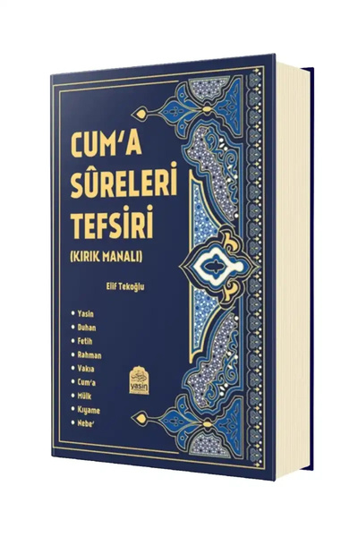 Yasin Yayınevi Cuma Sureleri Tefsiri Kırk Manalı