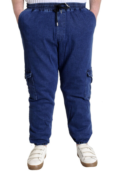 ModeXL Mode XL Blugi pentru bărbați CHIEF BLUE Elastic 23919 Albastru