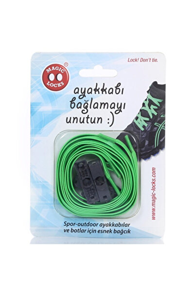 Magiclocks الأربطة الذكية المرنة المقفلة باللون الأخضر