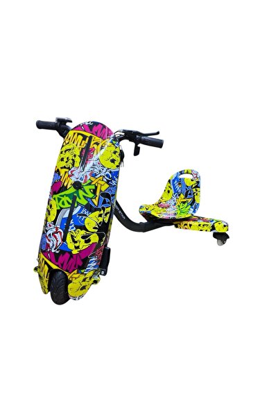 RYDER STAR Drift Car Elektrikli Kaykay Bluetooth Hoparlör Dirift Kar Hoverboa...