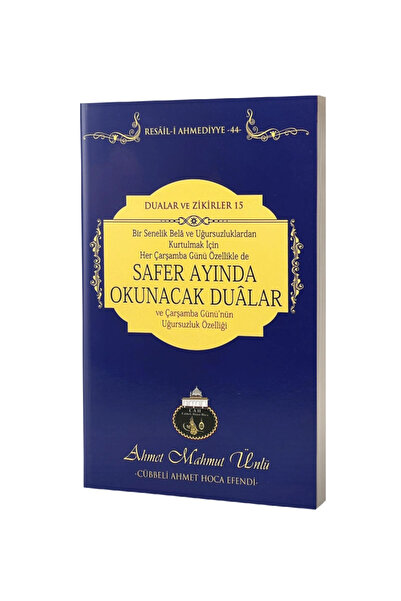 Cübbeli Ahmet Hoca Yayıncılık Safer Ayında Okunacak Dualar