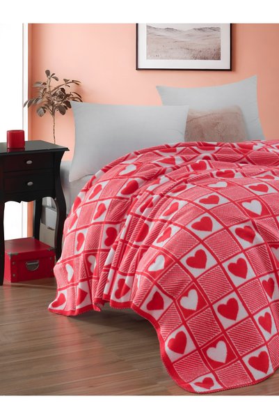 Vicuna Home بطانية فالنتين مزدوجة مقاس 180×220 سم