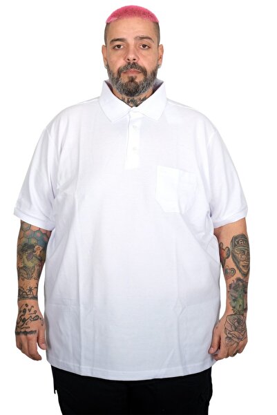 ModeXL Fashion XL Battal Size Men's Tshirt Polo Collar Pocket Classic Pique 2...