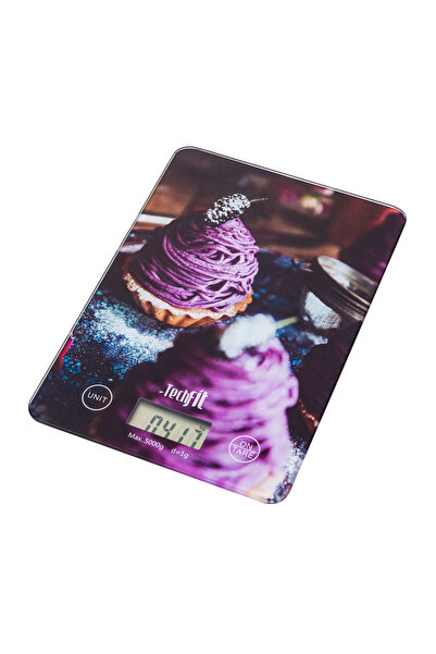 Evpark J54 Techfit 1011 Dijital Mutfak Terazisi Özel Seri Desenli Mutfak Tartısı