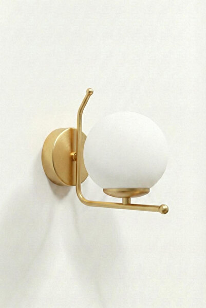 RONİSU AYDINLATMA Orvena Tekli Aplik - Yatak Odası, Banyo Uyumlu Duvar Aplik