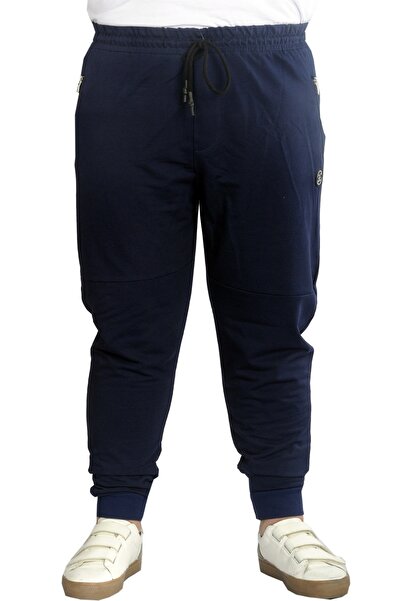 ModeXL Pantaloni de trening Mode XL, mărime mare, cu picior îngust și fermoar...