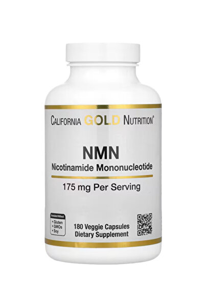 California Gold Nutrition Supplements NMN (Nicotinamide Mononucleotide) 175mg...