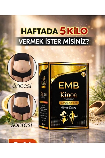 Aseina Zayıflamak kilo vermeye yardımcı Detox Form Çayı Kinoa Detox Içimi Kol...