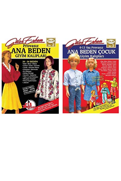 Dilem Yayınevi Güler Erkan Giyim Kalıbı No:2 ve No :3