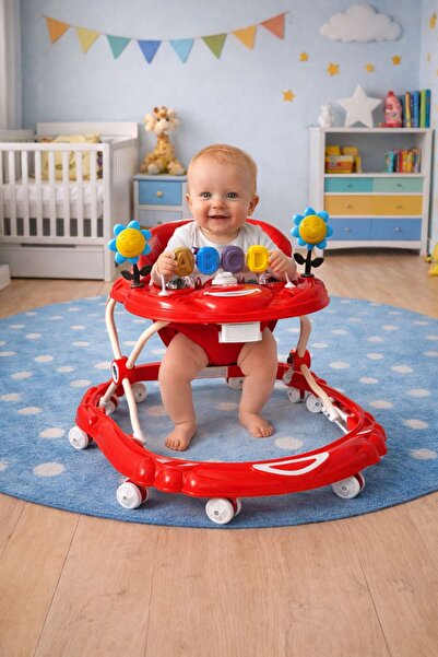 Acr Ciciko Smile Yürüteç Oyuncaklı Sağlam ve Dayanıklı Gövde Yapısı