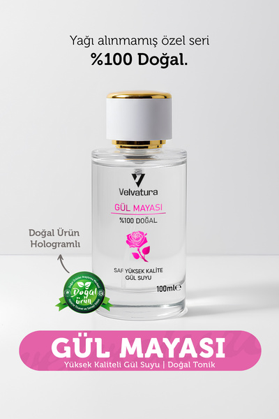 Velvatura Gül Mayası %100 Doğal Aydınlatıcı Ve Gözenek Sıkılaştırıcı Saf Gül ...