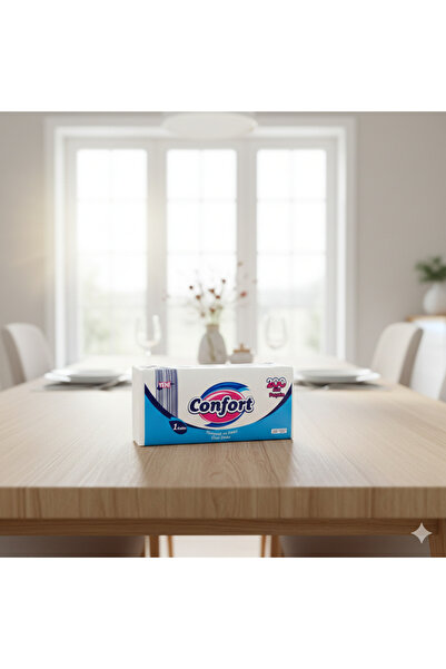 confort مجموعة مناديل مكونة من 200 منديل