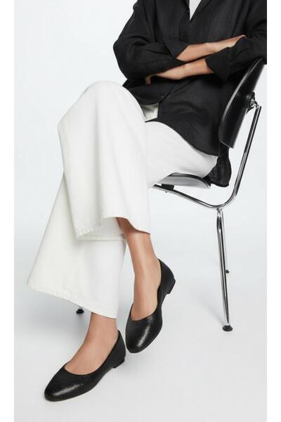 37Numara Balerini de damă de mărime mare, negru aurit 41-42-43-44