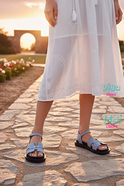 diya shoes Melys Women's Sandals Orthopedic Sole Suede Daily Use