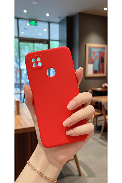 Hatreds Xiaomi Redmi 9C Uyumlu İçi Kadife Kamera Korumalı Renkli Silikon Kılıf