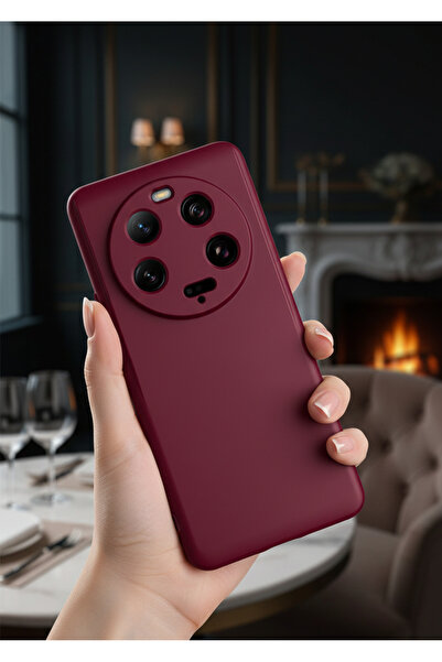 Hatreds Xiaomi Mi 13 Ultra Uyumlu İçi Kadife Kamera Korumalı Renkli Silikon K...
