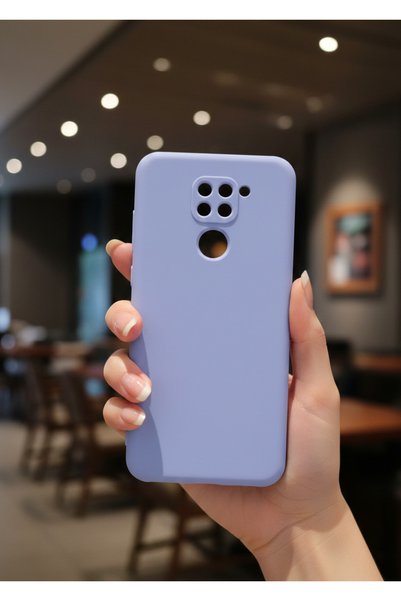 Hatreds Xiaomi Redmi Note 9 Uyumlu İçi Kadife Kamera Korumalı Renkli Silikon ...