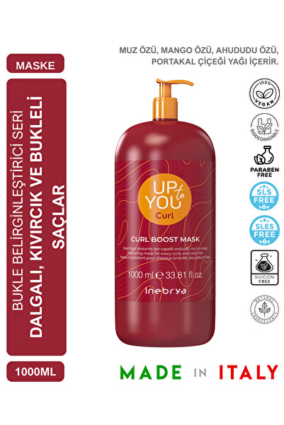 Inebrya Curl Boost Bukle Belirginleştirici şi Nemlendirici Şampuan 1000 ml
