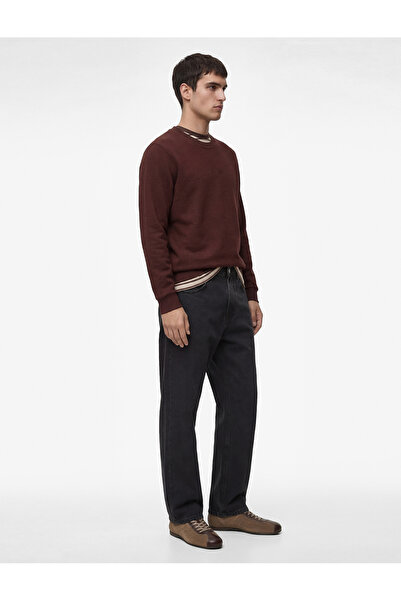 Koton Regular Fit Long Sleeve Crew Neck Printed Sweatshirt