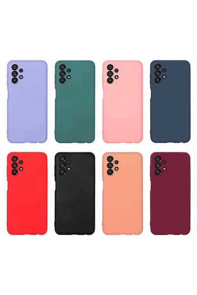 Hatreds Samsung Galaxy A23 Compatible Colorful Silicone Case with Velvet Camera Protection