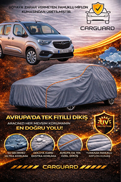 CarGuard غطاء سيارة فاخر متوافق مع سيارات أوبل كومبو التجارية الخفيفة، غطاء س...