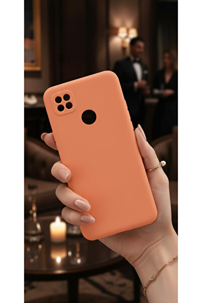 Hatreds Xiaomi Redmi 9C Uyumlu İçi Kadife Kamera Korumalı Renkli Silikon Kılıf
