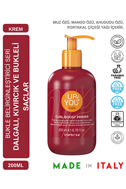 Inebrya برايمر كيرل بوست لتعزيز التجعيدات 200 مل