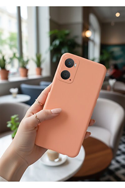 Hatreds Oppo A76 Uyumlu İçi Kadife Kamera Korumalı Renkli Silikon Kılıf