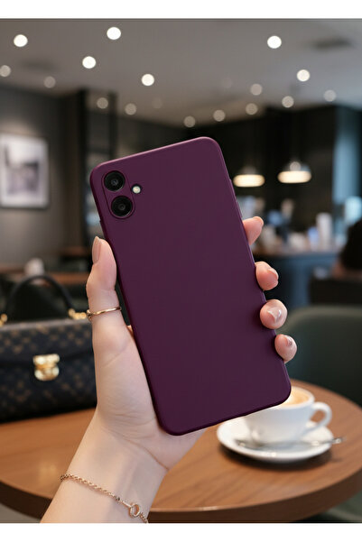 Hatreds Galaxy A06 Uyumlu İçi Kadife | Mat Renkli Kamera Korumalı Kılıf